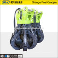 Pour le grippage hydraulique de peau d&#39;orange de 17-23ton, seaux de grappin d&#39;excavatrice de rotation hydraulique, grappin de ferraille